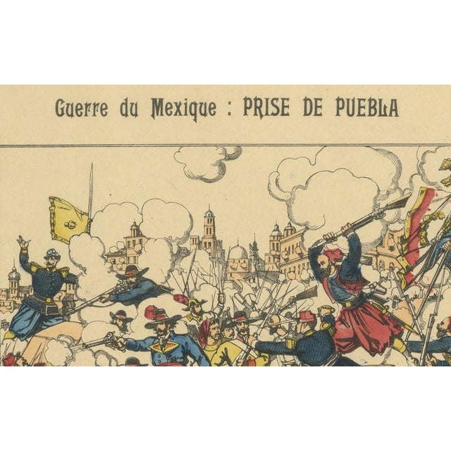 Battle of Puebla, 1863, Paper For Sale - Image 9 of 12