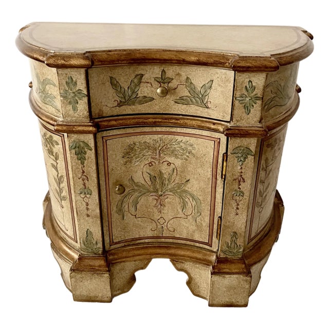 Hand Carved and Hand Painted Jewelry/Collector/Trinket/ Box Vintage Excellent Mint Condition For Sale