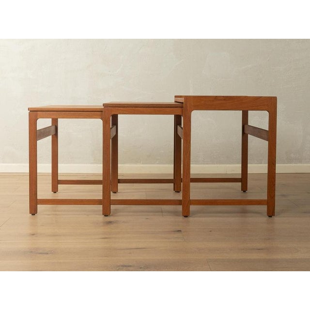 Nesting Tables, 1960s, Set of 3 For Sale - Image 5 of 10