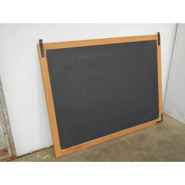 Wall Mounted School Blackboard, 1980s For Sale - Image 9 of 11