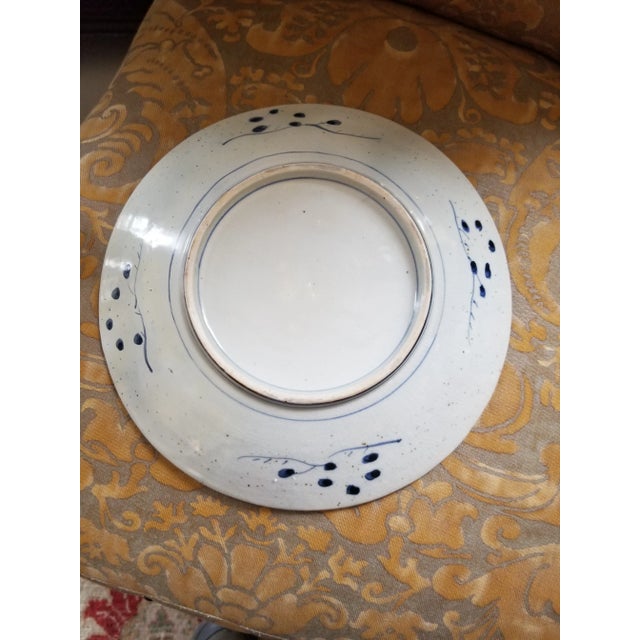 Japanese Antique Imari Plate For Sale - Image 3 of 8