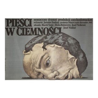 Fists in the Dark 1988 Polish B1 Film Poster For Sale