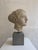 Italian Artist, Head of a Young Woman Sculpture, 1800s, Marble For Sale - Image 12 of 14
