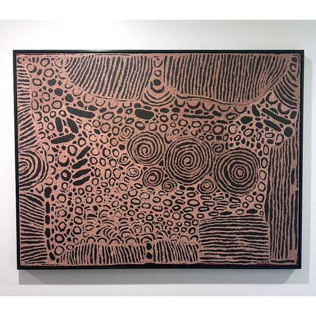 2000 - 2009 Australian Aboriginal Dreamtime Painting Nyurapayia Nampitjinpa For Sale - Image 5 of 12