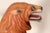 American Folk Art Hand-Carved and Painted Solid Pine Stationary Standing Lion For Sale - Image 10 of 18