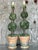 Green Vintage Regency Topiary Lamps - A Pair For Sale - Image 8 of 11