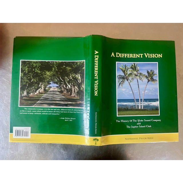American A Different Vision: The History of the Hobe Sound Company and the Jupiter Island Club, by Nathaniel P Reed, 2010, Signed and Inscribed For Sale - Image 3 of 4