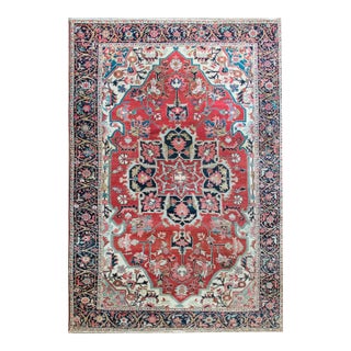 Late 19th Century Persian Serapi Rug For Sale