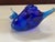 Vintage Artist Made Blue Glass Snail For Sale - Image 11 of 12