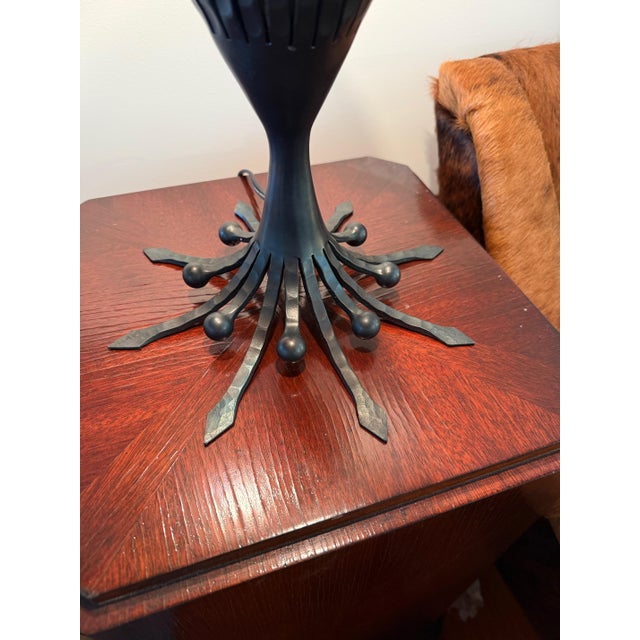 Matching Pair of Signed Ulla Darni Table Lamps For Sale - Image 12 of 14