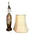 Early 20th Century Japanese Cobalt and Gold Vase With Iris Motif (Converted to Lamp) For Sale