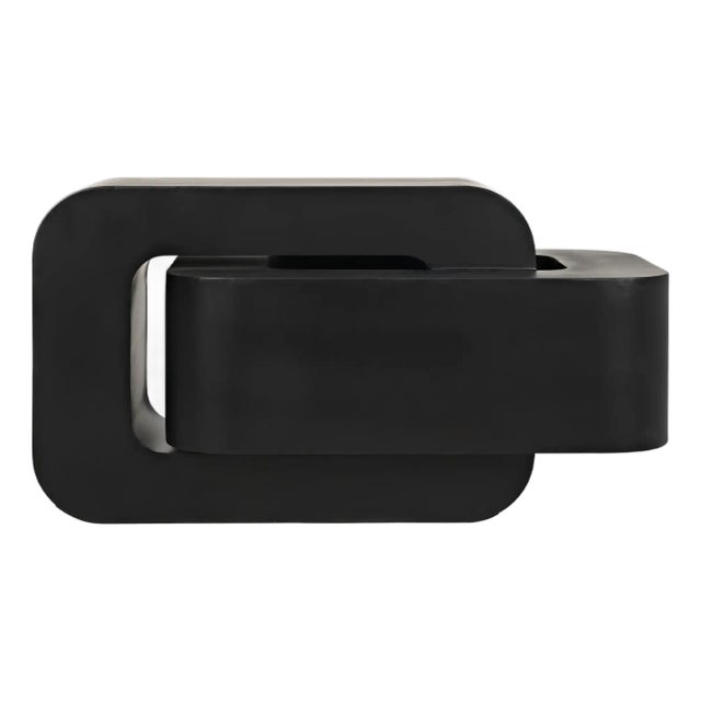 NOIR Nodum Accent Table, Black Iron For Sale