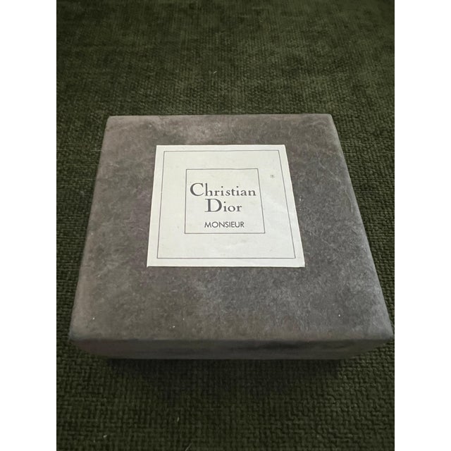 Late 20th Century Rare Vintage Christian Dior Gold Plate Cufflinks Circa 1990 In Original Case For Sale - Image 5 of 18