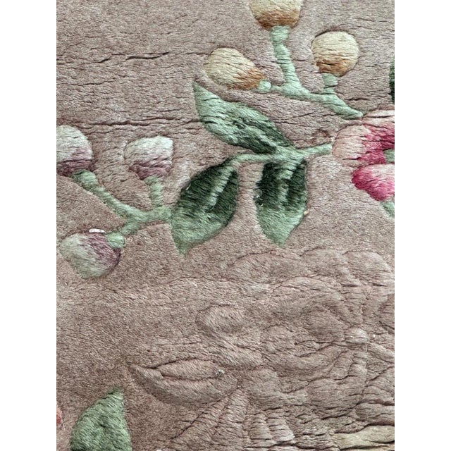 1980s Mid-Century Chinese Art Deco Rug, 1980s For Sale - Image 5 of 14