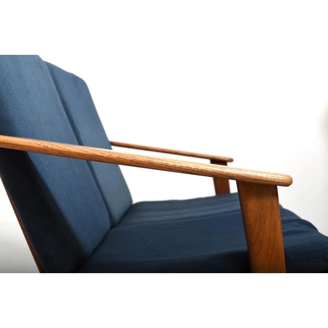 Poul Volther Danish Model J56 Sofa by Poul M. Volther for FDB Furniture For Sale - Image 4 of 12