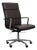 Una Leather Office Chair by ICF, Italy, 1990s For Sale