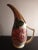 1960s Red Wing Pottery Handpainted Lexington Rose Pitcher Vase For Sale - Image 9 of 9