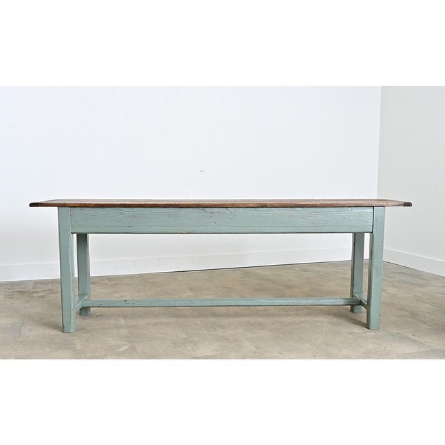 Late 19th Century English 19th Century Painted Pine Four-drawer Server For Sale - Image 5 of 12