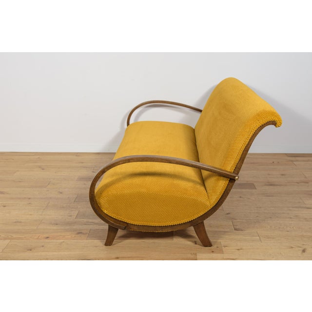 1930s Sofa Art Deco, Poland, 1930s For Sale - Image 5 of 14