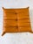 Ligne Roset Cognac Leather Togo Living Room Set by Michel Ducaroy for Ligne Roset, Set of 5 For Sale - Image 4 of 11