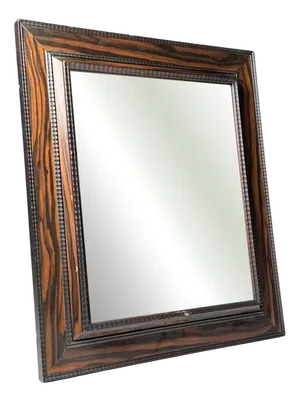 Vintage Mirror in Ribbed Frame