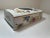 Meissen Porcelain Vintage German Hand-Painted Porcelain Tissue Box Cover With Floral Decoration & Gold Trim For Sale - Image 4 of 11