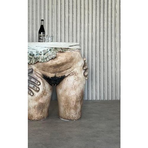 Sculptural Ceramic Side Table from Francis Hewlett, 1960s For Sale - Image 17 of 17