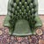 English Classic Green Chesterfield Director's Chair For Sale - Image 6 of 8