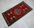 1970s Hand Knotted Turkish Small Rug Decorative Mat for Bathroom - Kitchen and Entryway - 20'' X 39'' For Sale - Image 13 of 14