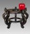 Very nice and solid, well made dark brown hard wood Chinese stand with polished finish. Perfect to display large vases,...