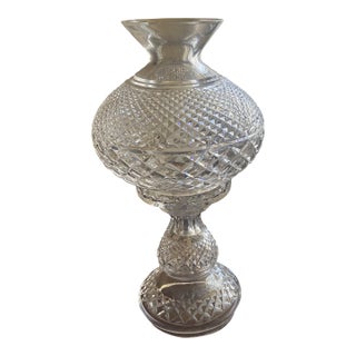 1980s Waterford Victorian Lamp For Sale