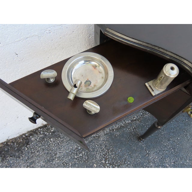 Early 1900s Cigar Tobacco Humidor Chest Box Cabinet With Ashtray 6347 For Sale - Image 10 of 18