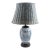Williamsburg Blue and White Tabacco Jar Table Lamp For Sale
