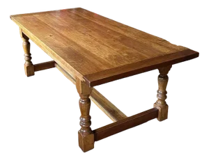 Cherry Country Dining Table, 1990s