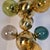 Brass Glass and Brass Italian Mid-Century Modern Chandelier For Sale - Image 8 of 9