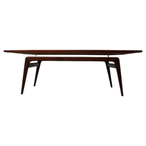 Fully Restored Danish Teak Coffee Table attributed to Arne Hovmand-Olsen, 1960s
