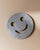 Vintage Metal Smiley-Face Shape Coaster, Italy, 1980s For Sale - Image 11 of 11