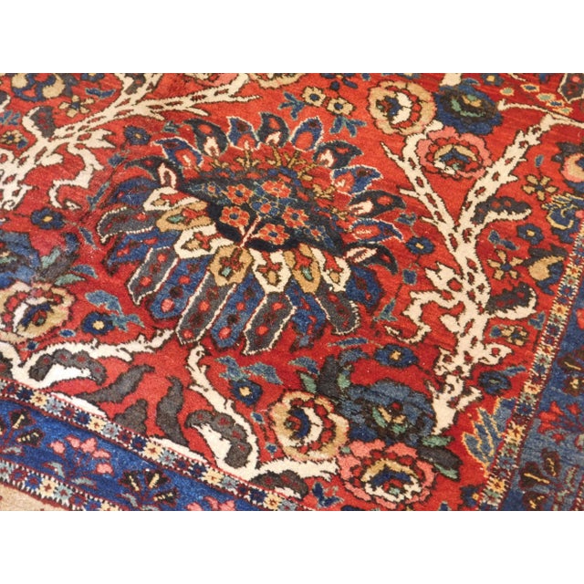 Vintage Persian Tabriz Rug For Sale - Image 9 of 13