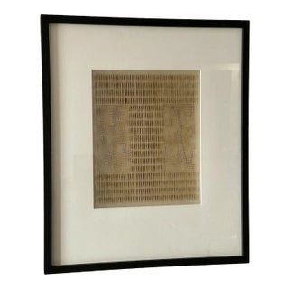 2000 Contemporary Minimalist Mixed-Media Painting by David McKirdy, Framed For Sale