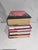 Art Deco 1990s Red Decorated of Four Hard Cover Books. For Sale - Image 3 of 6