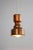 Mid-Century Modern Danish Copper Pendant Lamp, 1960s For Sale - Image 3 of 7