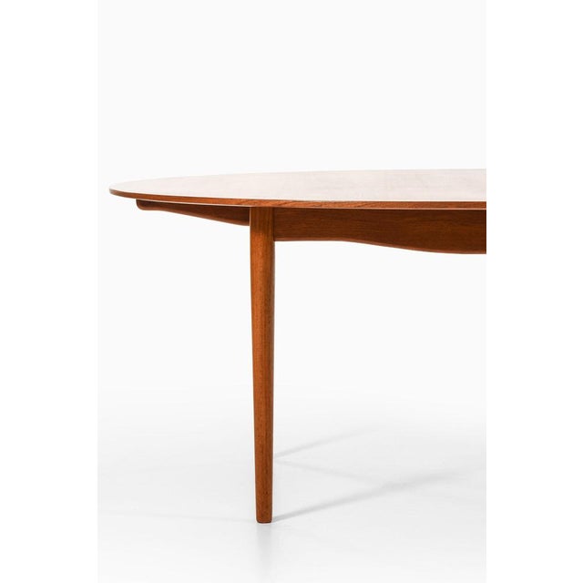 1950s Teak Dining Table from Finn Juhl, 1950s For Sale - Image 5 of 14