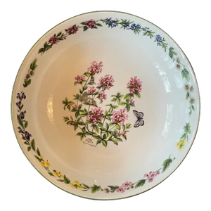 Late 20th Century Royal Worcester Large Porcelain Salad Serving Bowl