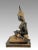 Vintage Thai Bronze & Gilt Female Figure, the Klong Yao Musician Statue / Sculpture For Sale - Image 4 of 13