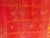 Antique Phulkari Wedding Shawl, Orange Silk Embroidery on Cotton For Sale - Image 11 of 13