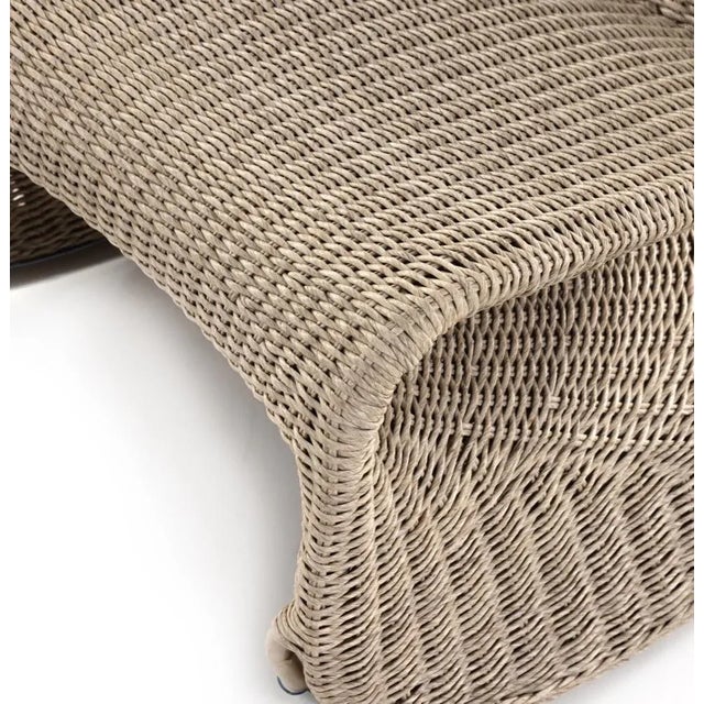 Four Hands Portia Outdoor Rocking Chair, White For Sale - Image 12 of 12