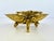 1960s Vintage Italianate Gilt Metal Shell-Form Footed Soap Dish For Sale - Image 5 of 9