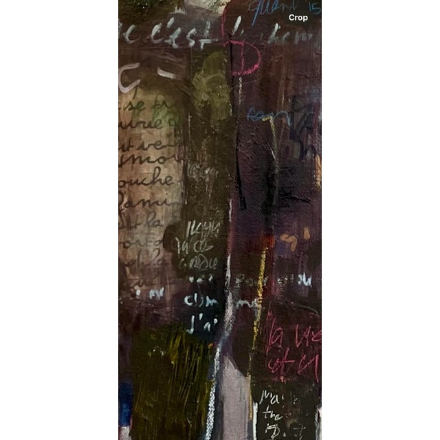 Figurative Original Male Figurative Painting Titled "Loves Silent Poetry" Framed For Sale - Image 3 of 9