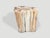 Contemporary Andrianna Shamaris Impressive High Quality Ancient Petrified Wood Side Table For Sale - Image 3 of 5
