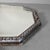Glass Vintage Art Deco Mirror with Bevelled Glass, 1940s For Sale - Image 7 of 13